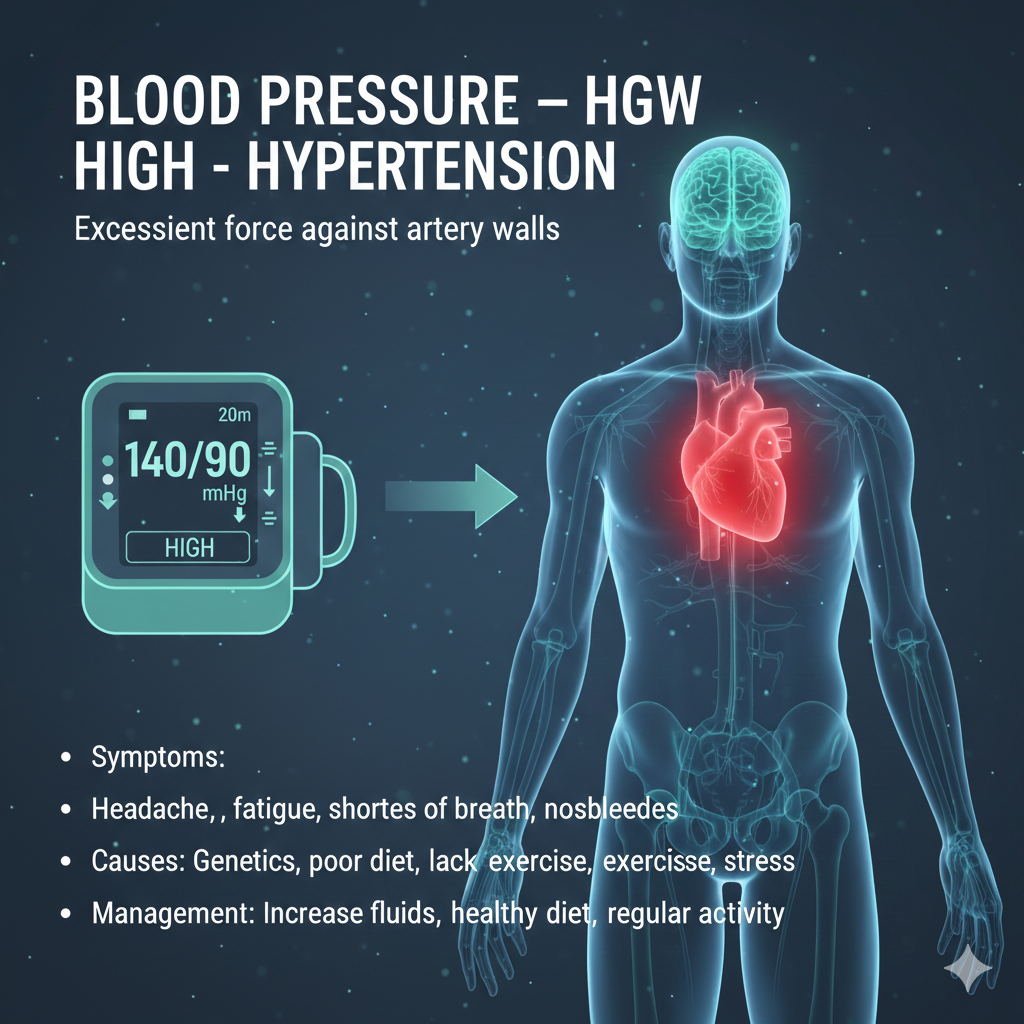 BLOOD PRESSURE HIGH - HYPERTENSION
